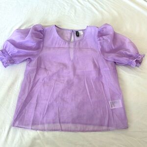 H&M Purple Blouse
